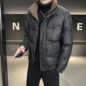1404-2-7088-p130--2025休闲宽松青少年百搭防风 防水羽绒服图片
