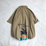 c16军绿吉祥短袖