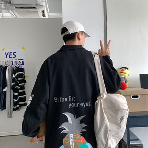 714-2-S605新款男女生秋冬火影陆飞港风新款港风外套夹克g图片