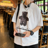 1404-2-T078-p33男装新款港风短袖棉麻夏季数码印花短袖g，男装T恤，星座1404-3