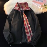 1404-1-99968-p75新款夹克百分百聚酯纤维港风外套，男装夹克，星座1404-1