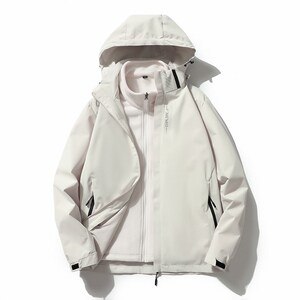 休闲男女装新品中性港风冲锋衣多巴胺穿1404-2-6881三合一p75,攻略旅游穿搭重庆图片