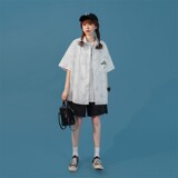 1404-2-C33-P53新款时尚精致潮流宽松短袖情侣款T恤K，男装衬衫，星座1404-3