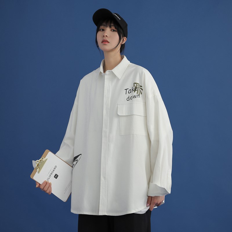 男女新品精品港风火影长袖陆飞衬衫714-1-C17短袖50港图片