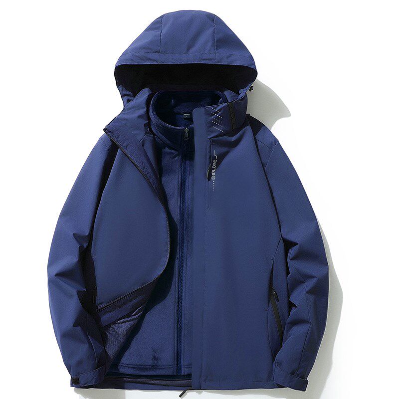 休闲男女装新品中性港风冲锋衣多巴胺穿1404-2-6881三合一p75,男装夹克,星座1404-1