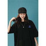 1404-2-T065-P28t恤女夏季年新款宽松半袖潮牌时尚，女装T恤，星座1404-1