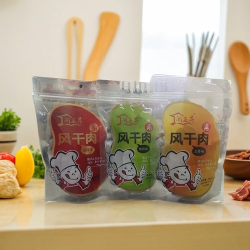 素食风干肉豆制品植物肉