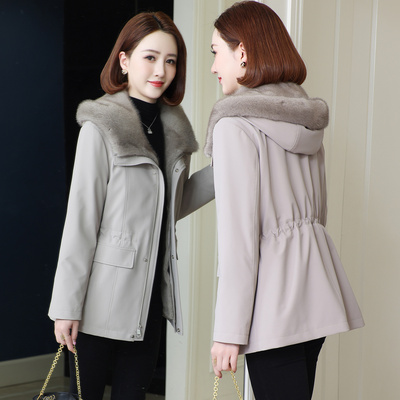 黛格拉新款小个子皮草外套