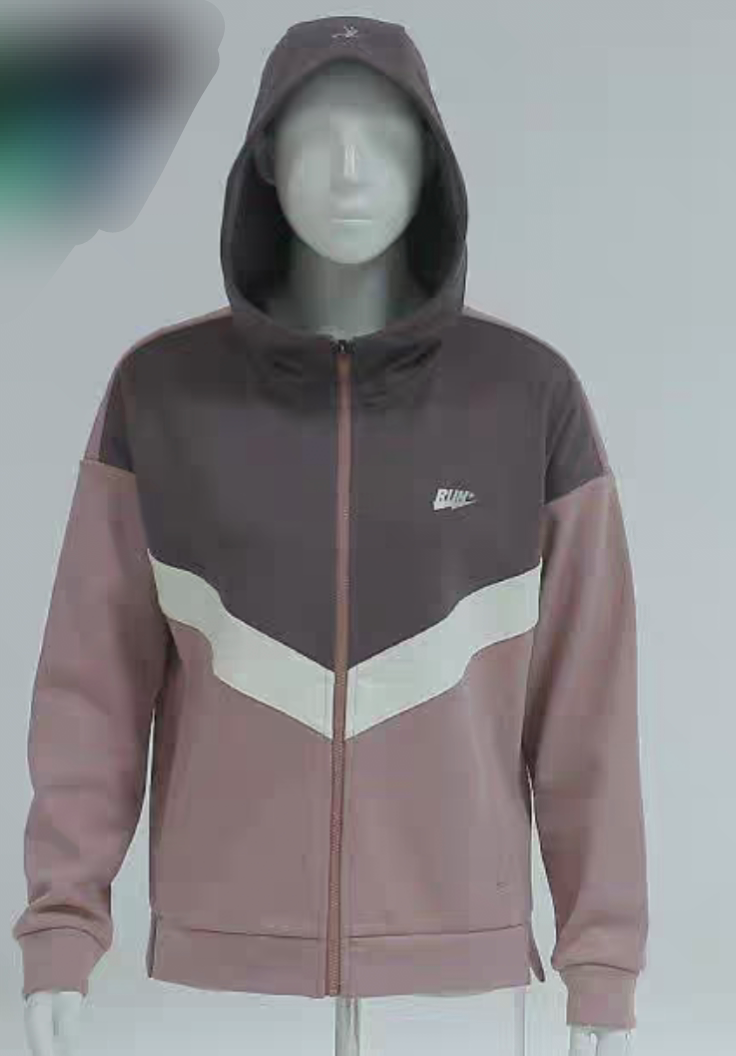 조던  2022 겨울 여성 스포츠 탑 후드 가디건 BWD42224221 라이트 벨벳