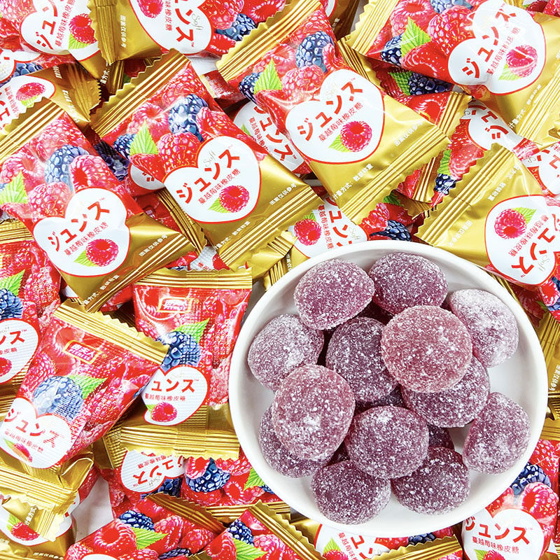 贵夫人蔓越莓味果汁橡皮糖结婚喜糖果散装QQ儿童休闲酸甜零食软糖,零食/坚果/特产,传统糖果,淘宝优惠券,粉丝福利购,淘宝优惠卷