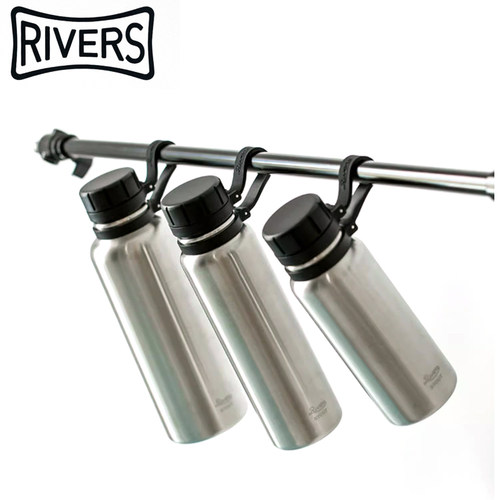 日本RIVERS VACUUM不锈钢保温杯户外旅行车载大容量手提水杯700ml