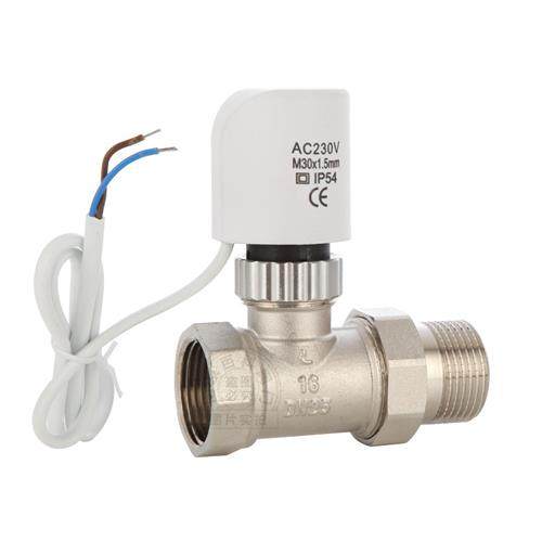 电热执行器地暖温控阀电磁阀智能温度控制分水器面板开关电热阀