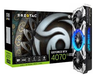 Super 月白OC 天启 全新索泰RTX4070TI 16G 电竞游戏高频独立显卡