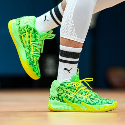 彪马男子减震实战篮球鞋低帮