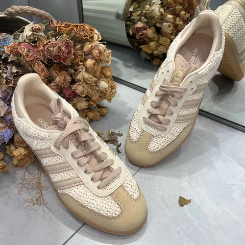 Adidas阿迪达斯三叶草男女SAMBA OG W运动休闲鞋JR9446