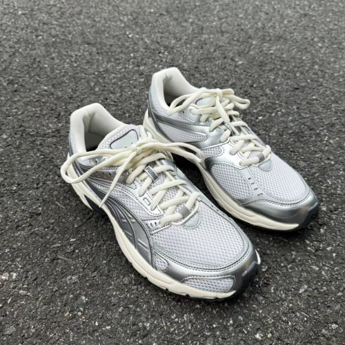 PUMA彪马 新款秋季男女银色透气网面老爹鞋运动休闲鞋C25K 410483