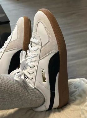 PUMA彪马ROSE朴彩英同款低帮德训鞋复古休闲鞋ARMY TRAINER386607