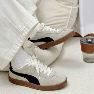 CLUB PUMA彪马 德训鞋 男女运动休闲低帮板鞋 381111 复古薄底T头鞋