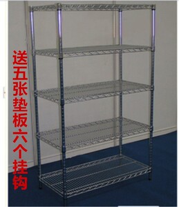 厨房整理架置物架储物架客厅阳台收纳架不锈钢架五层多功能置物架