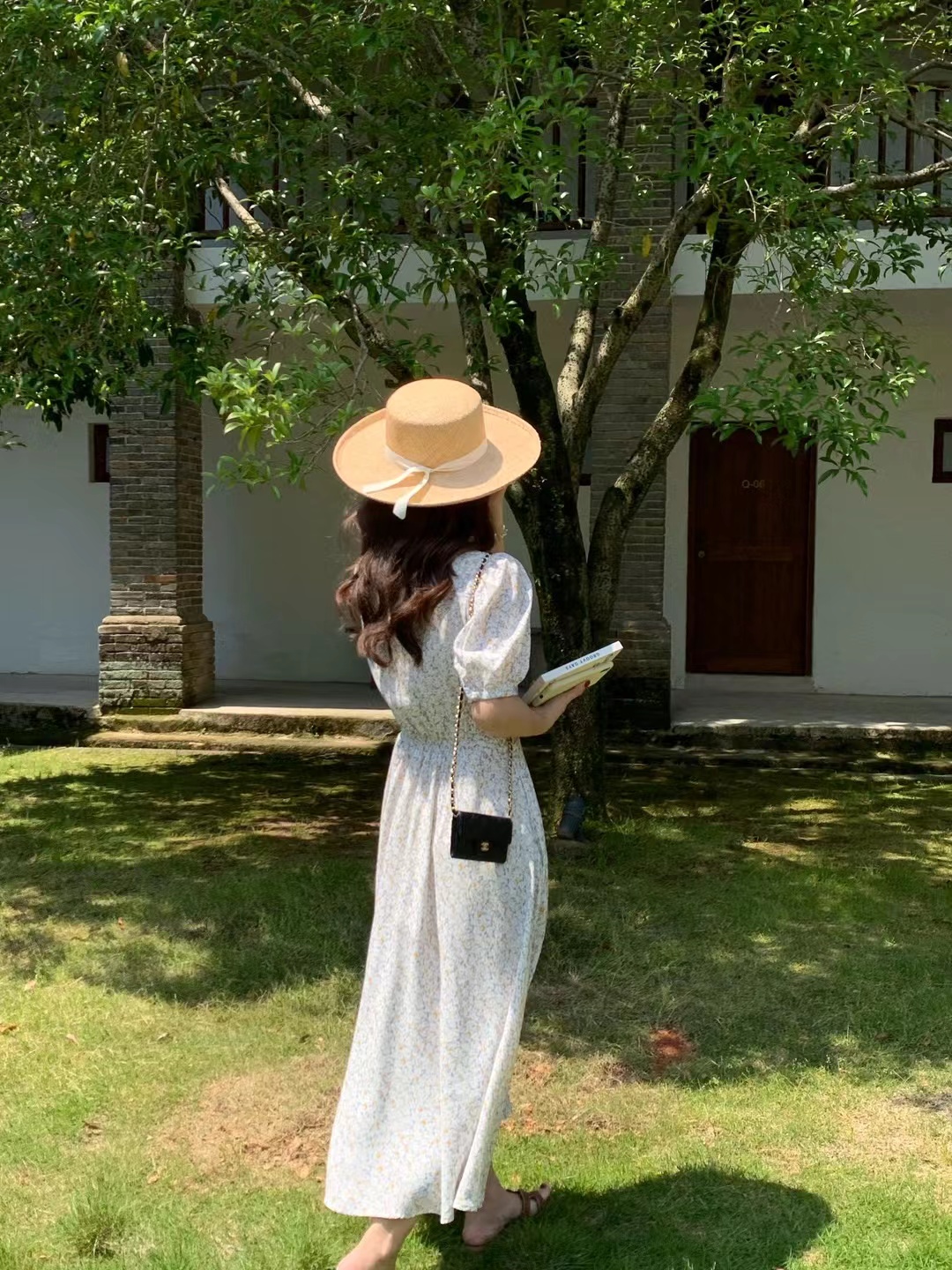 礼帽出游法式女春夏草编遮阳帽