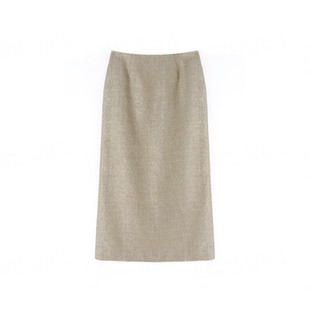 安琪儿专享 WWO74 金丝亚麻系列直筒西装 CYJ W230 半裙