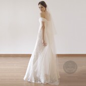 2021新款 头纱新娘结婚主婚纱头饰超仙大拖尾森系旅拍婚礼奢华素纱