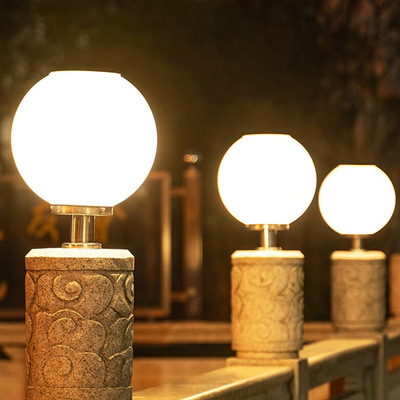 太阳能柱子灯家用户外庭