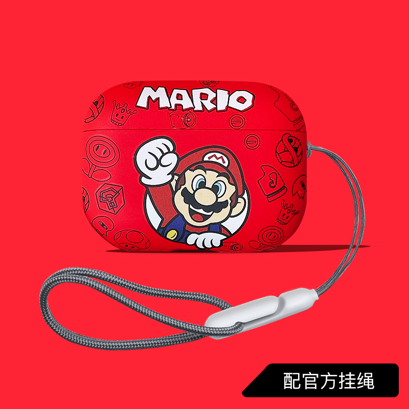 AirPods4代马里奥创意耳机保护套