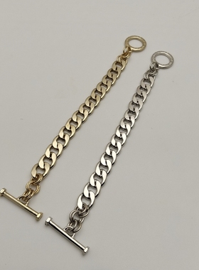 女合金欧美气质简约手链土豪重工