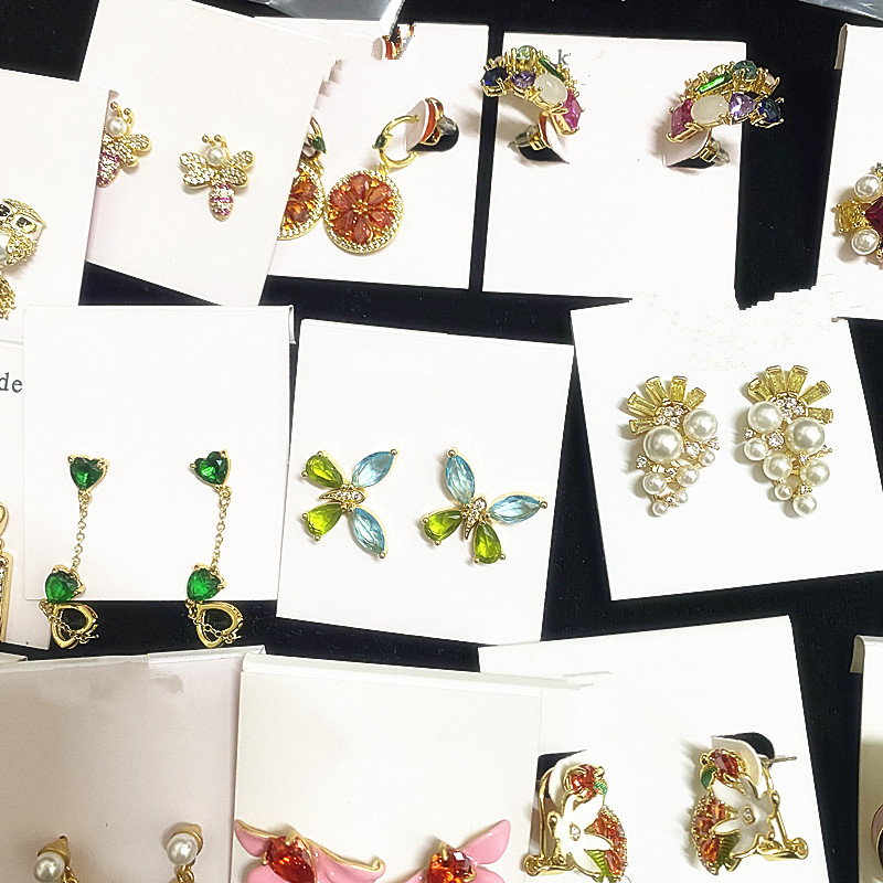 欧美风小众高级感耳钉项链手链