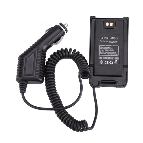 宝锋BF-UV9Rplus对讲机借电器T57 UV-XR UV9R车载充电器12V供电