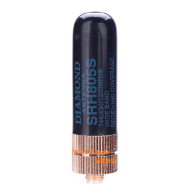 SRH805S手持对讲机天线迷你母头通用手台短天线UV双段拇指天线