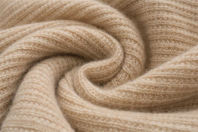 纯羊绒衫圆领秋冬季定制拉链加厚