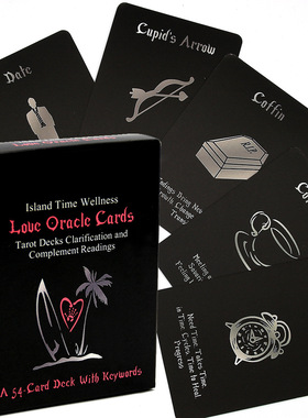 英文爱情神谕卡love oracle card推理游戏原版塔罗tarot 78 deck