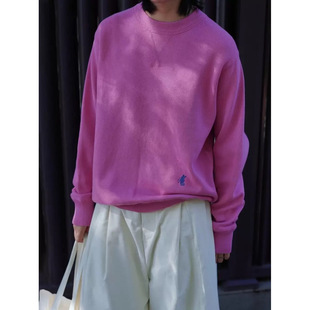 日系针织棉圆领卫衣 空气层集圈工艺 R系列 100%纯棉细支纱线