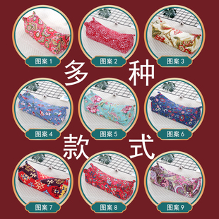 虎头枕头套附赠内胆皮18色可选纯棉粗布纯手工复古风枕套护颈椎