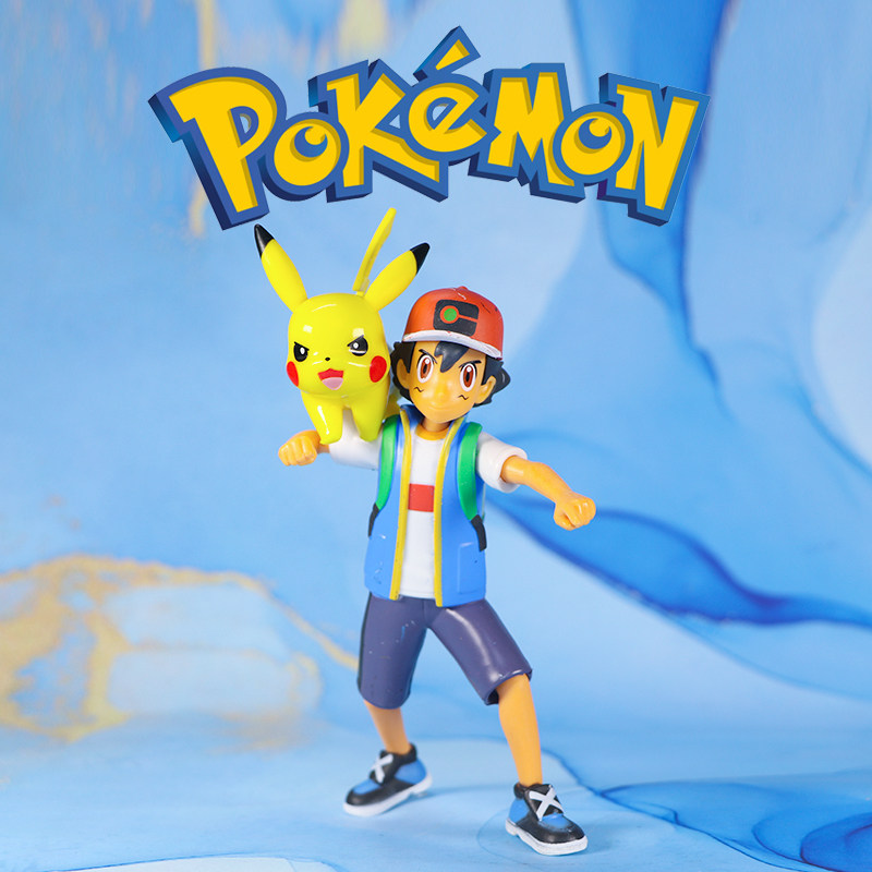 WCT正版散货小智皮卡丘摆件宠物小精灵宝可梦模型手办神奇宝贝