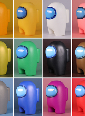 AMONG US手办摆件公仔我们之中太空狼人杀车载桌面周边玩具模型