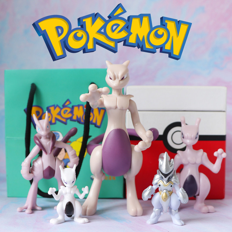 宝可梦超梦系列摆件模型