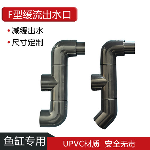 F型侧溢流背包背侧滤出水口