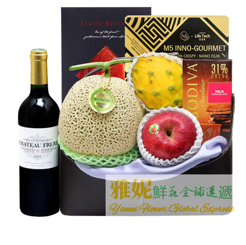 香港元旦水果篮速递同城澳门中秋