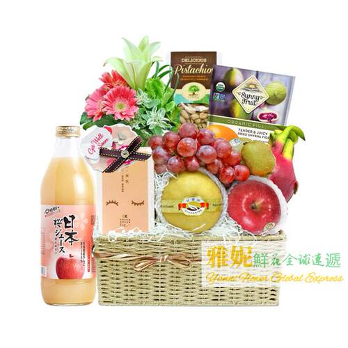 康复水果篮鲜花速递探望慰问探病