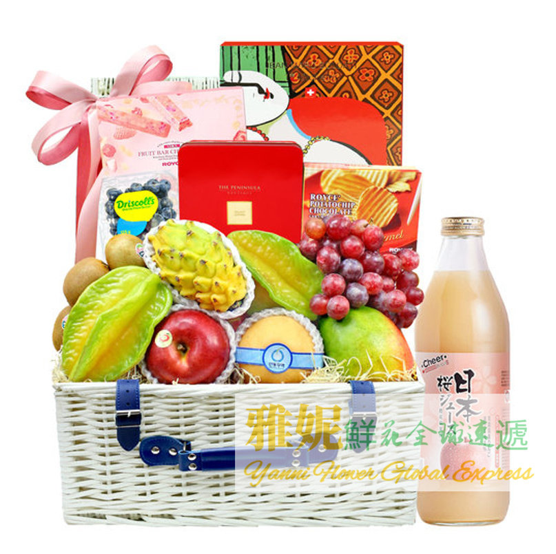 香港水果礼品蓝速递同城美食果汁生日开业商务合作长辈澳门台湾