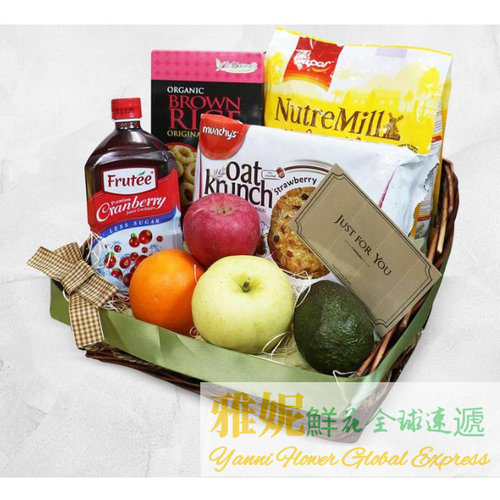 新加坡水果礼品蓝农历新年生日