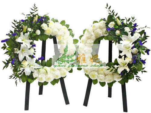 花圈死人花圈价格 多少钱