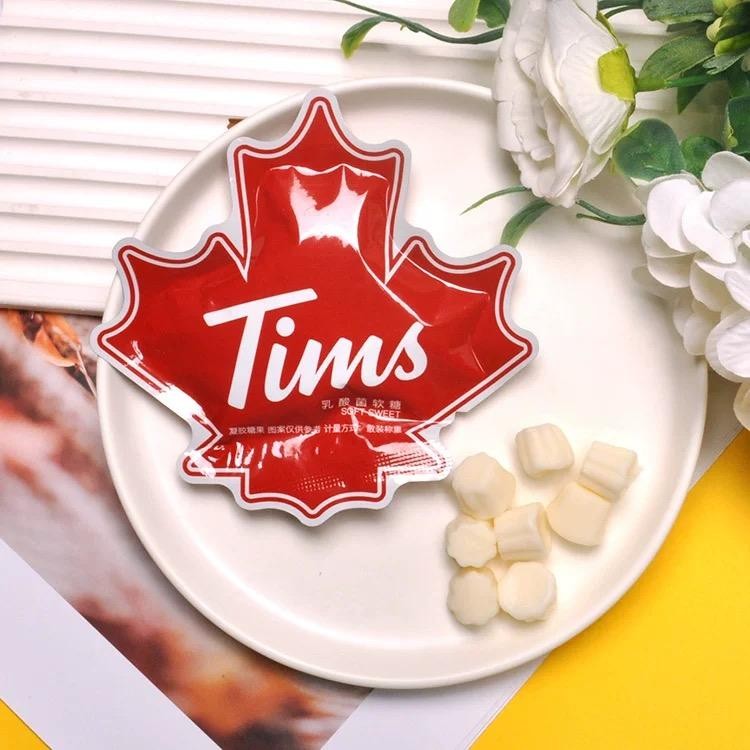 tims乳酸菌软糖枫叶喜糖散装订婚结婚伴手礼婚礼摆盘喜事解馋零食