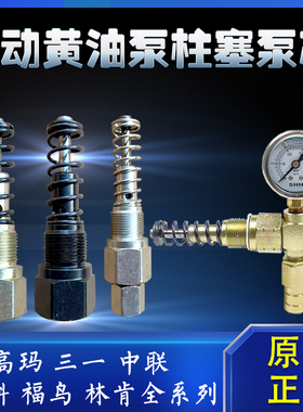 三一/仕高玛/林琳肯/SKF电动油脂泵黄油泵润滑泵柱塞副泵芯压力表