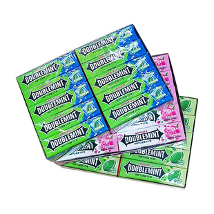 绿箭口香糖5片*20条盒装玫瑰薄荷味炫凉薄荷清新口气网红休闲零食