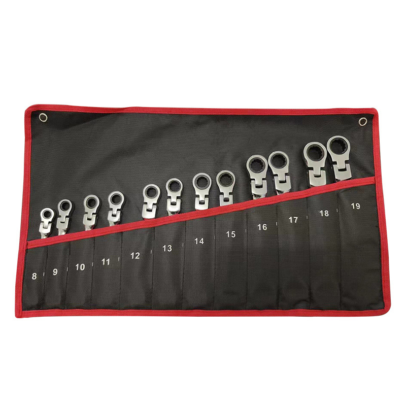 12PC8-19两用棘轮扳手活动头套装