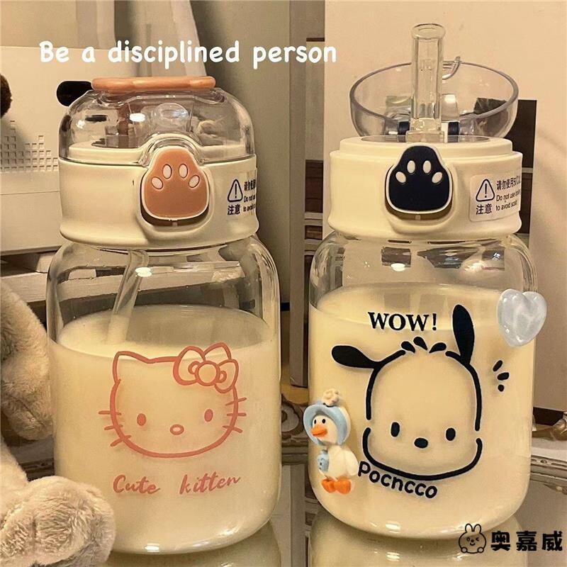 猫爪杯子ins高颜值小红书同款动漫水杯/居家/百货